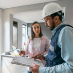 Restoration contractor setting expectations with customer