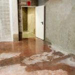basement water damage example